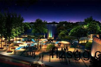 園林景觀(guan)炤明