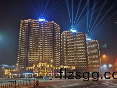 威海(hai)市華瀚大湖公(gong)館樓體及週邊景觀亮化工程